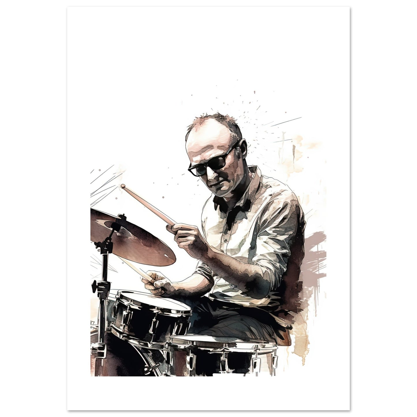 Phil Collins Drumming