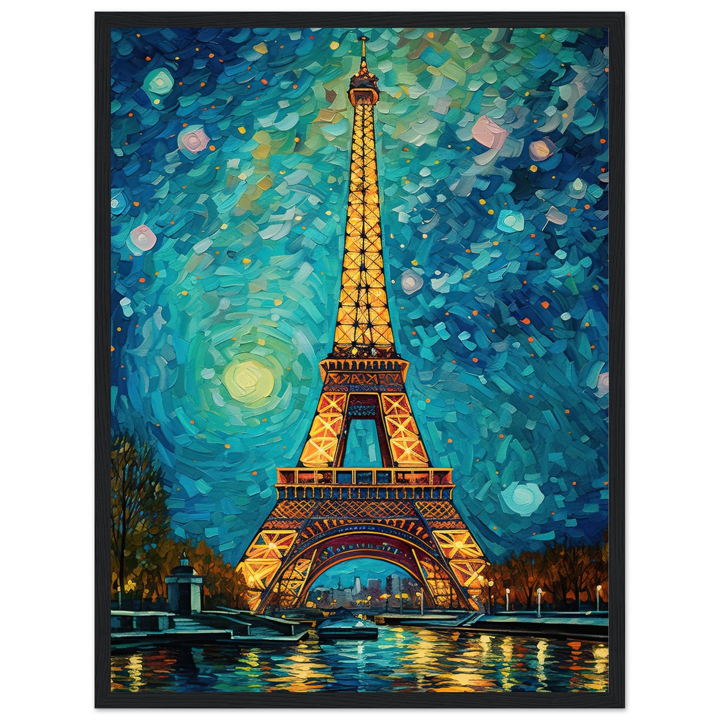 Starry Eiffel Tower