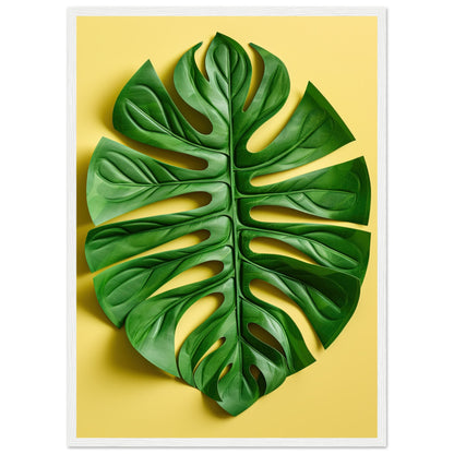 Matisse Inspired Swiss Cheese Leaf