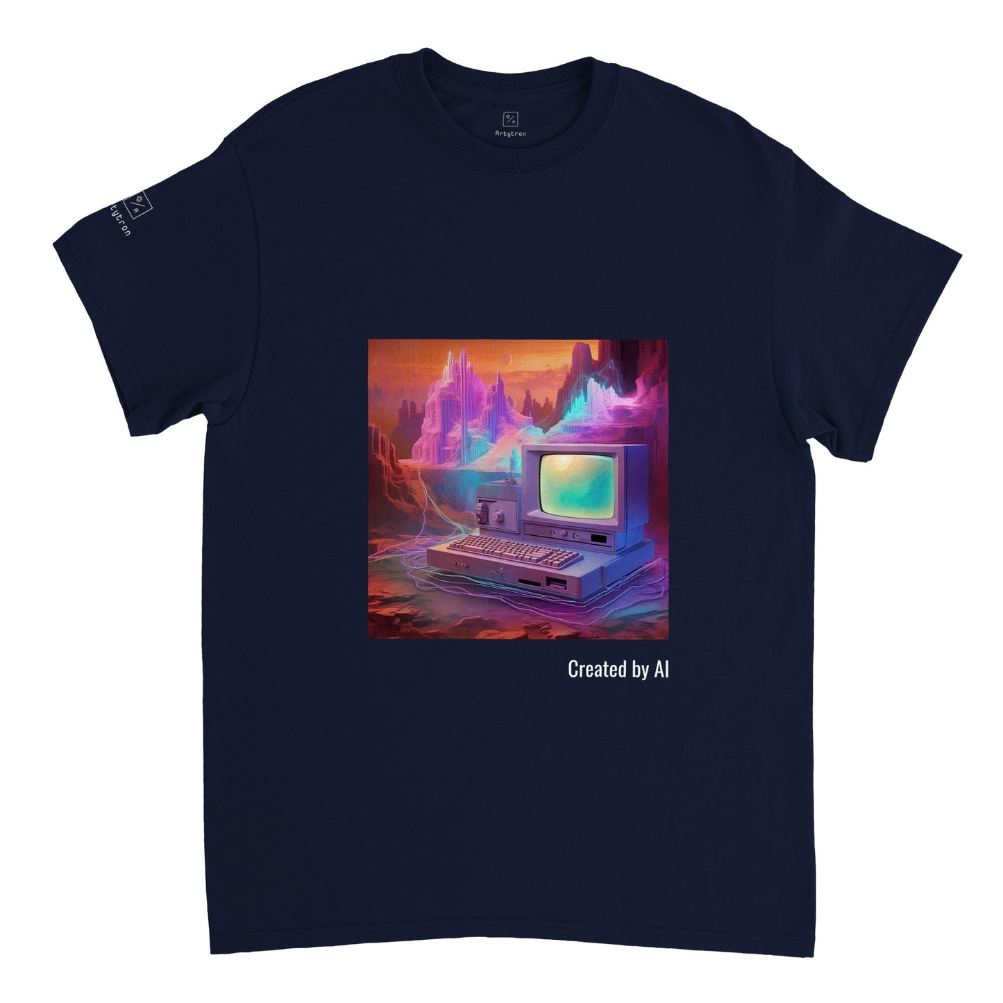 Phantasmal Retro Computer T-shirt