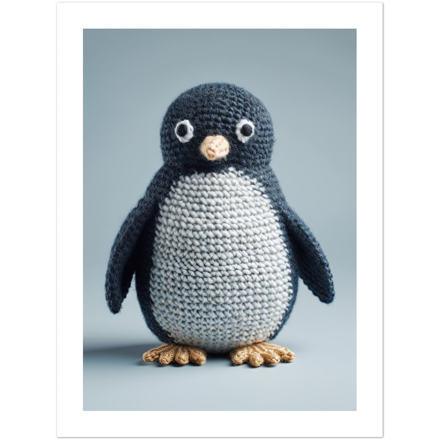 Knitted Penguin