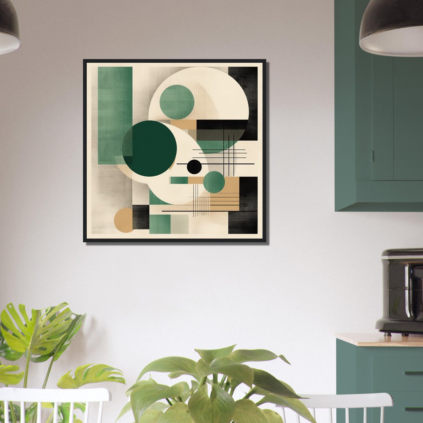 Green Tones Inspired By Bauhaus