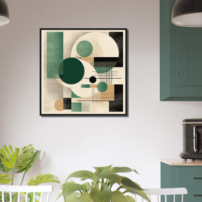 Green Tones Inspired By Bauhaus