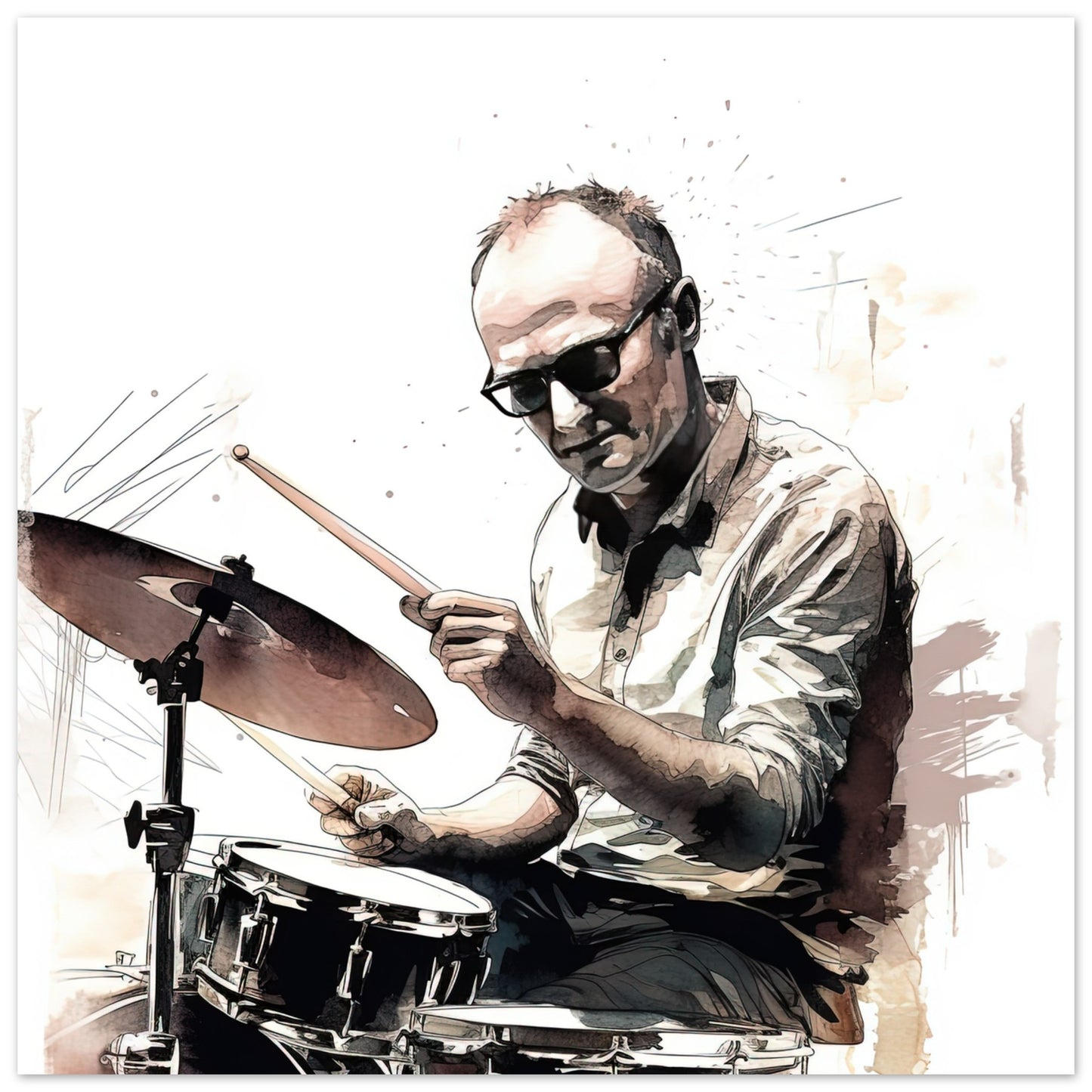 Phil Collins Drumming