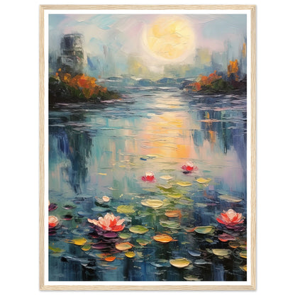 Tranquil Waters Inspired By Monet