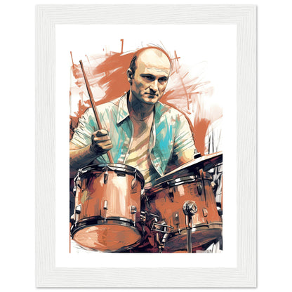 Phil Collins Rustic Drumming