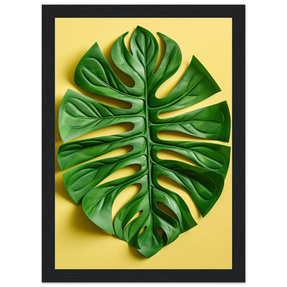 Matisse Inspired Swiss Cheese Leaf