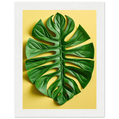 Matisse Inspired Swiss Cheese Leaf