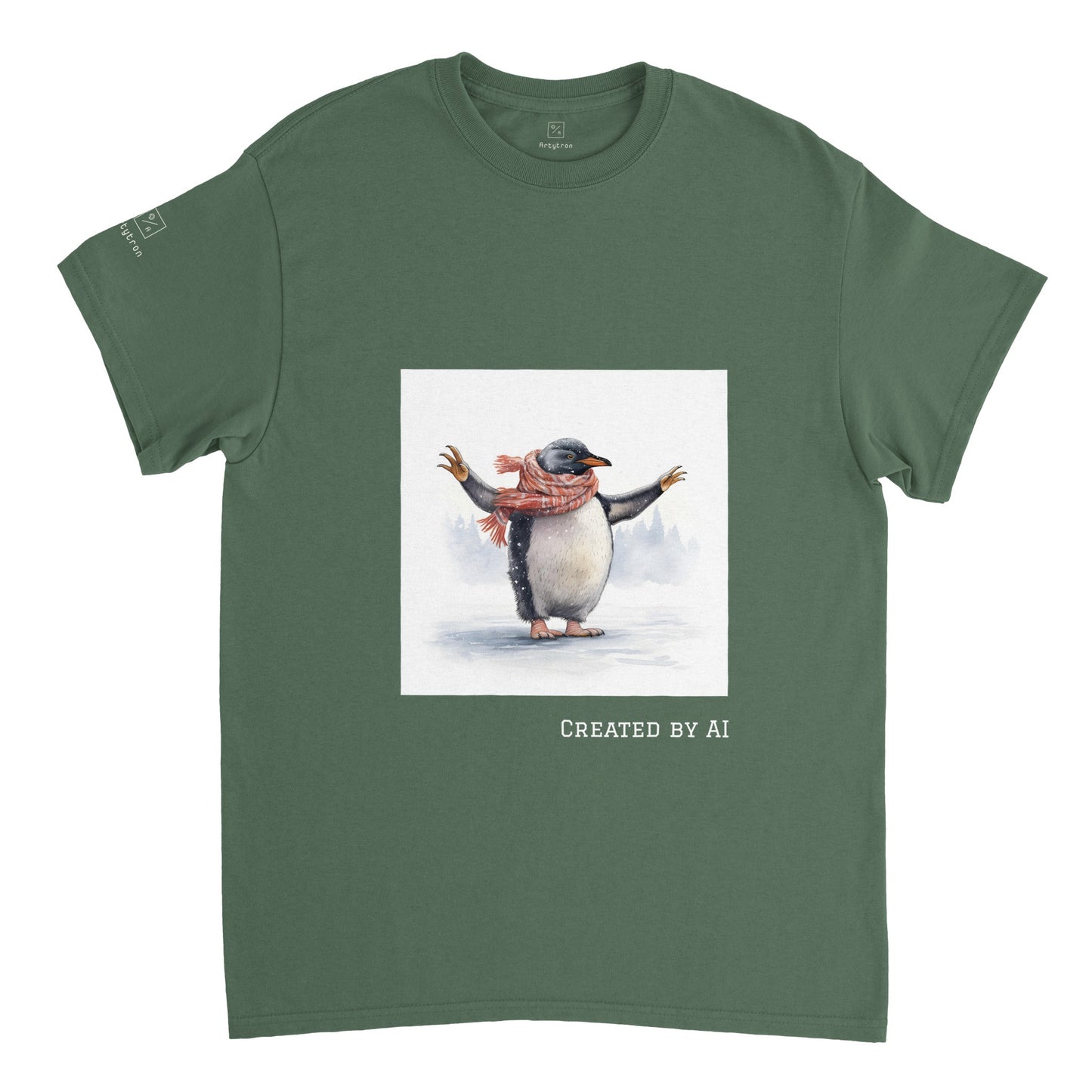 Penguin Glee -  Unisex Crewneck T-shirt