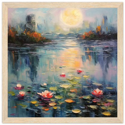 Tranquil Waters Inspired By Monet