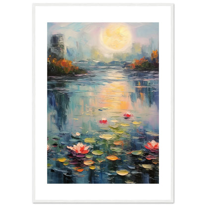 Tranquil Waters Inspired By Monet