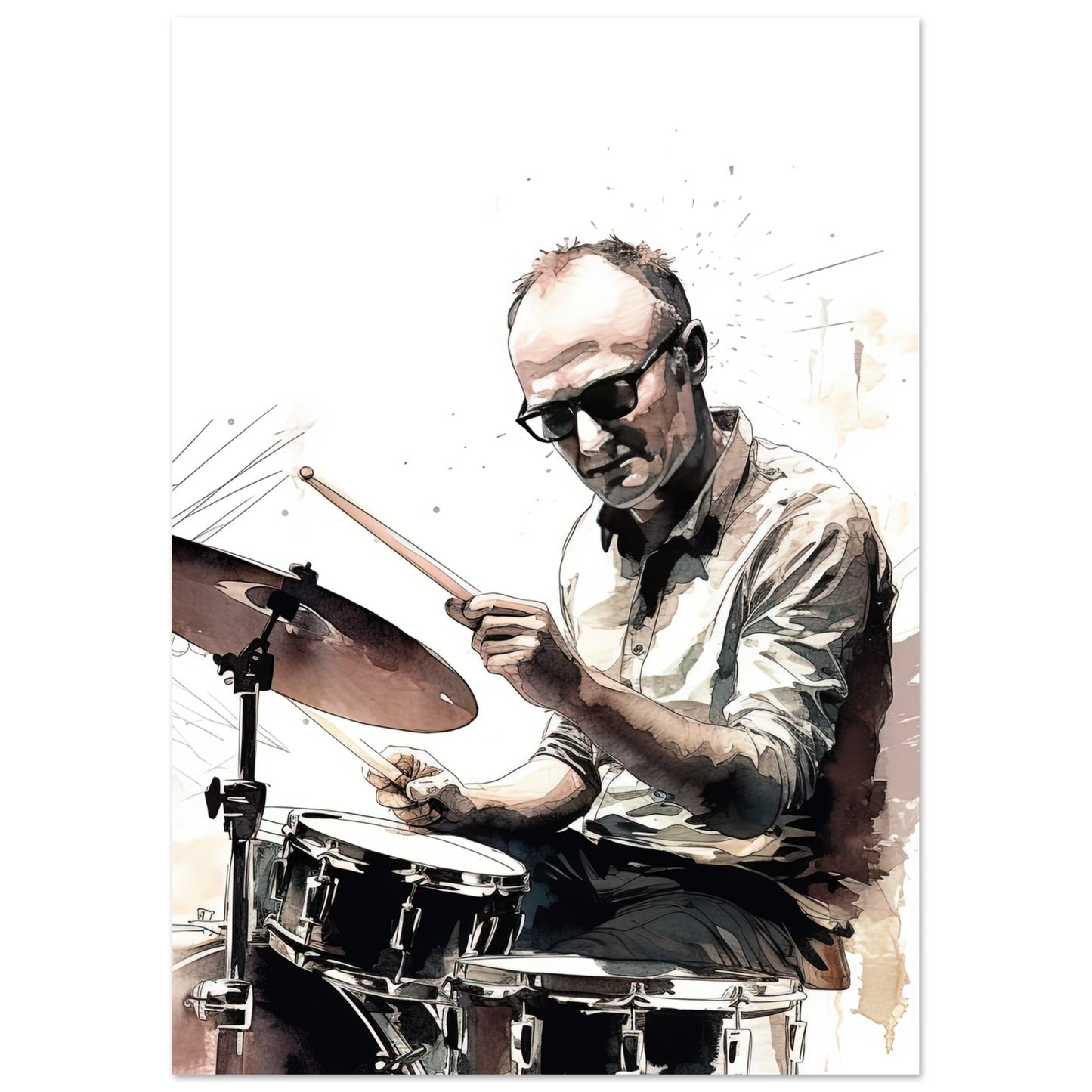 Phil Collins Drumming