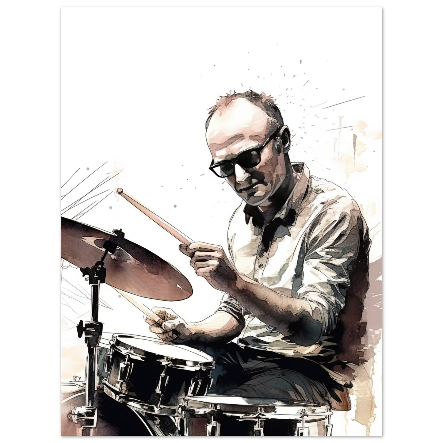 Phil Collins Drumming