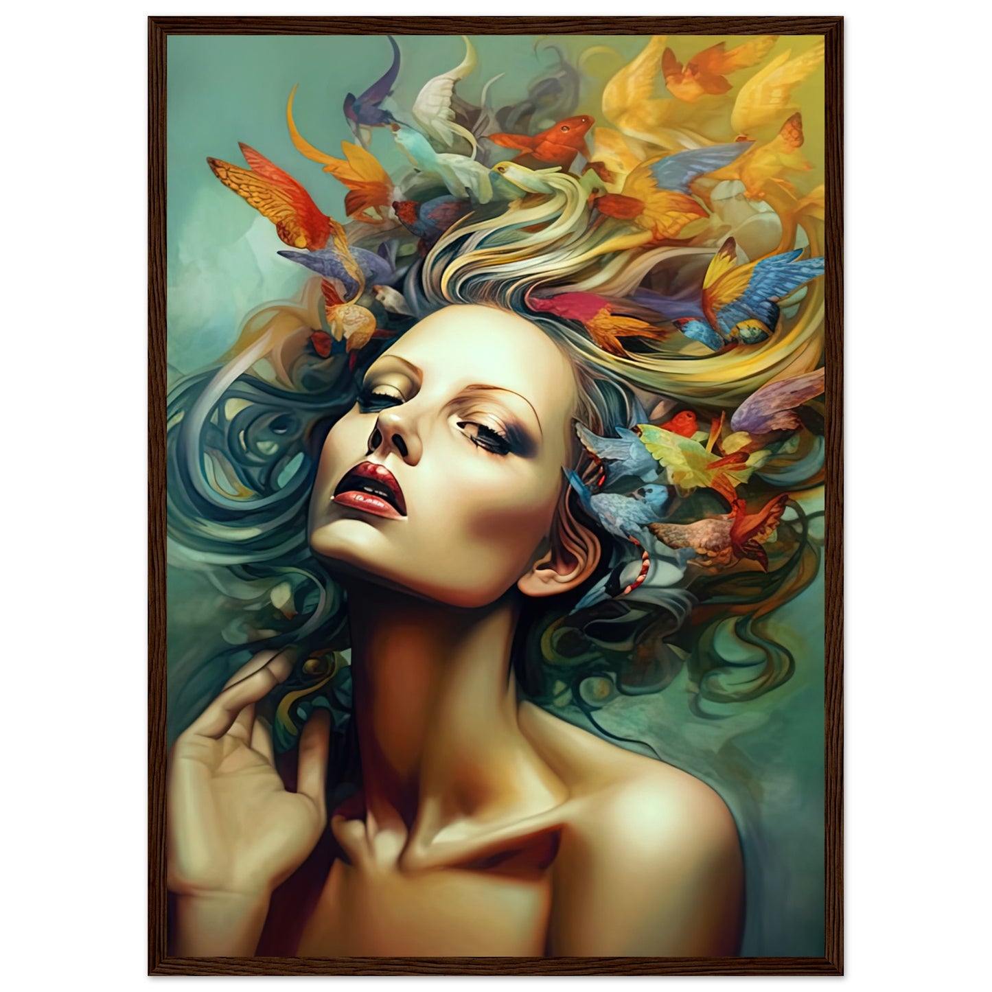 Medusa With Birds