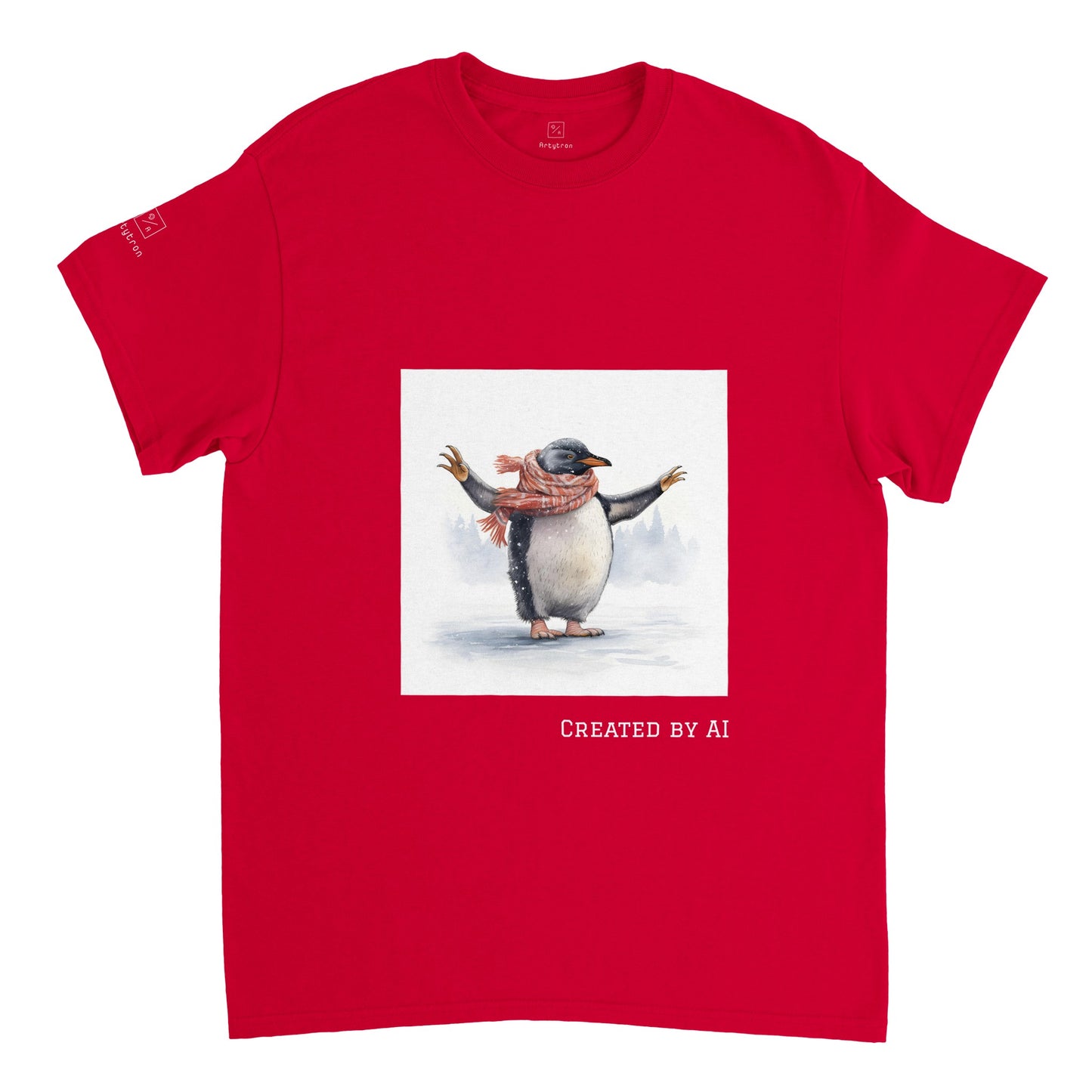 Penguin Glee -  Unisex Crewneck T-shirt