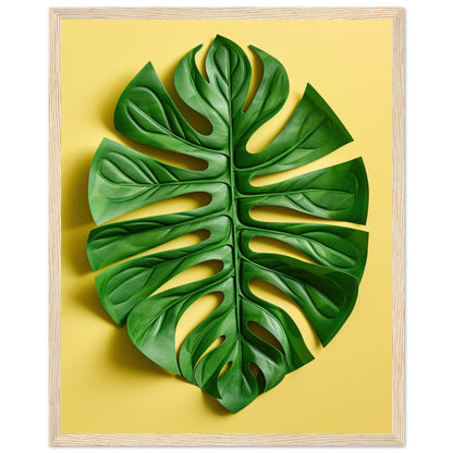 Matisse Inspired Swiss Cheese Leaf