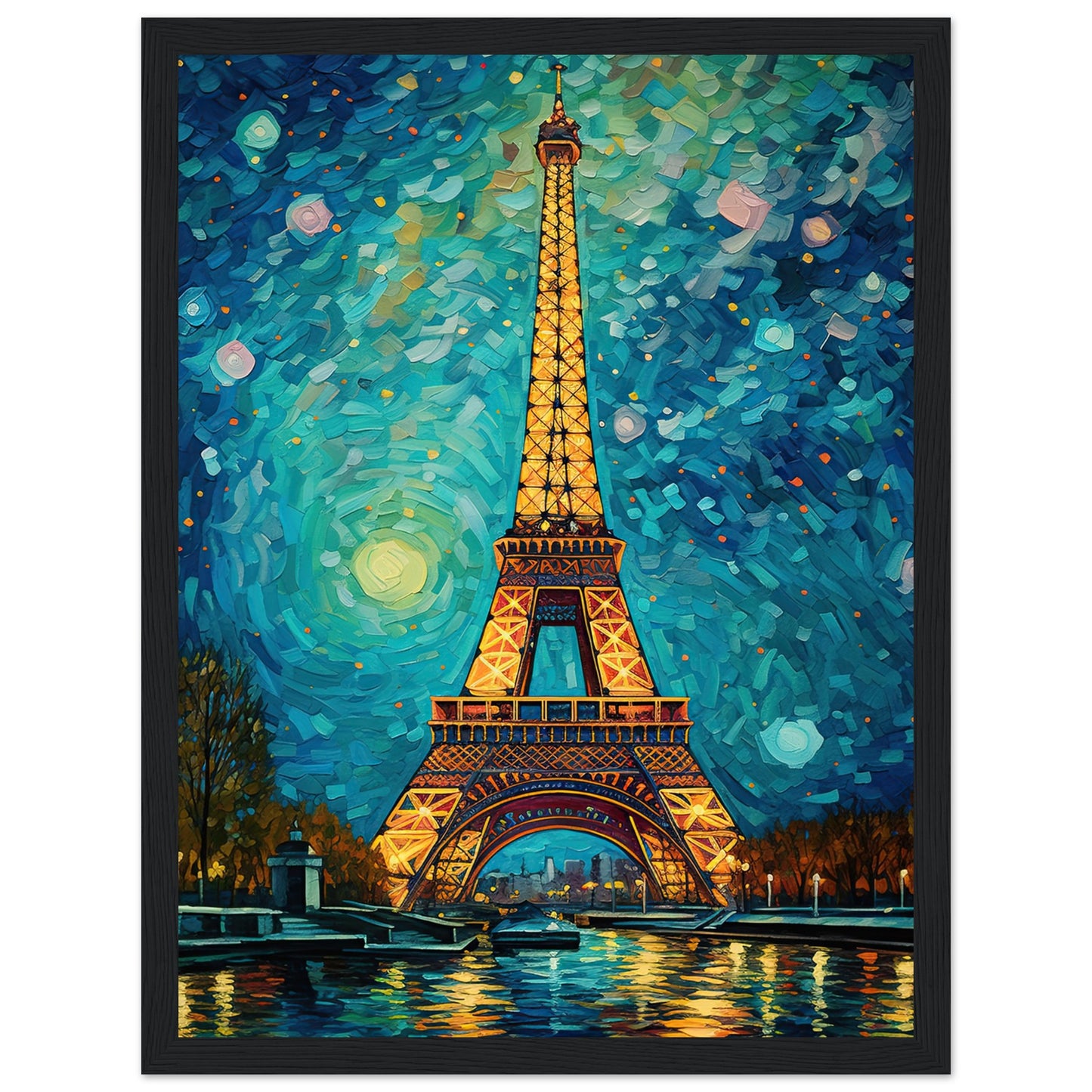 Starry Eiffel Tower