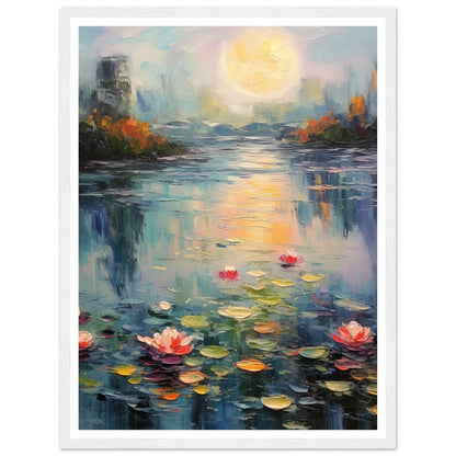 Tranquil Waters Inspired By Monet