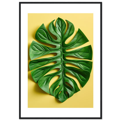 Matisse Inspired Swiss Cheese Leaf