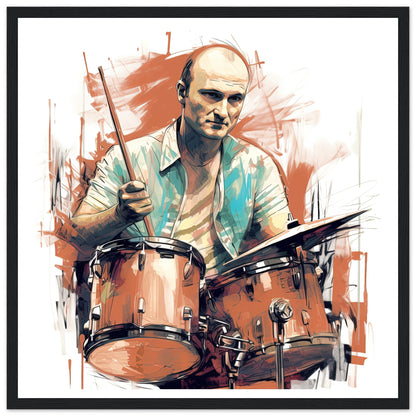 Phil Collins Rustic Drumming