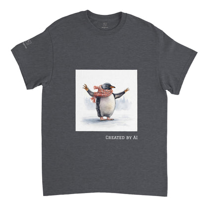 Penguin Glee -  Unisex Crewneck T-shirt