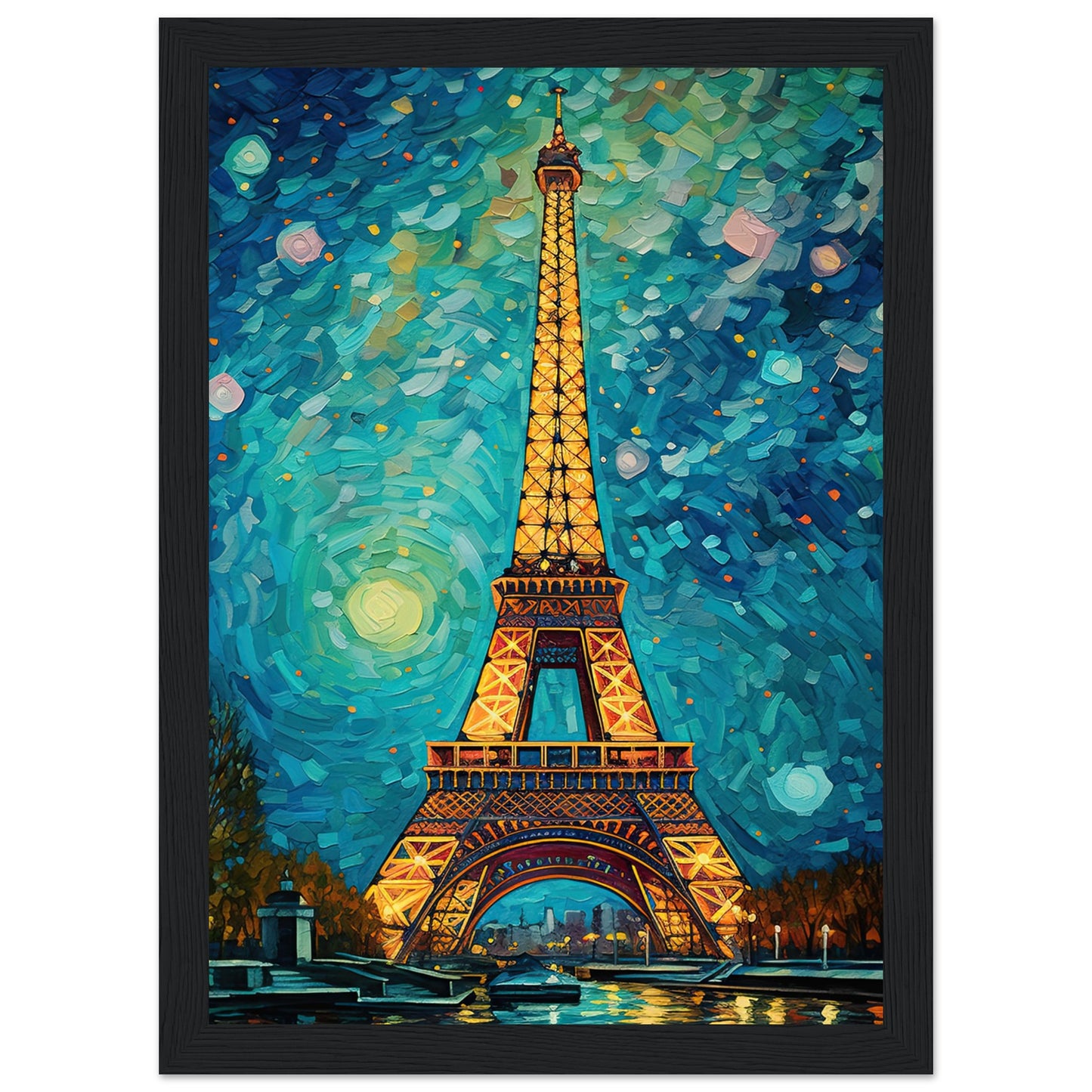 Starry Eiffel Tower