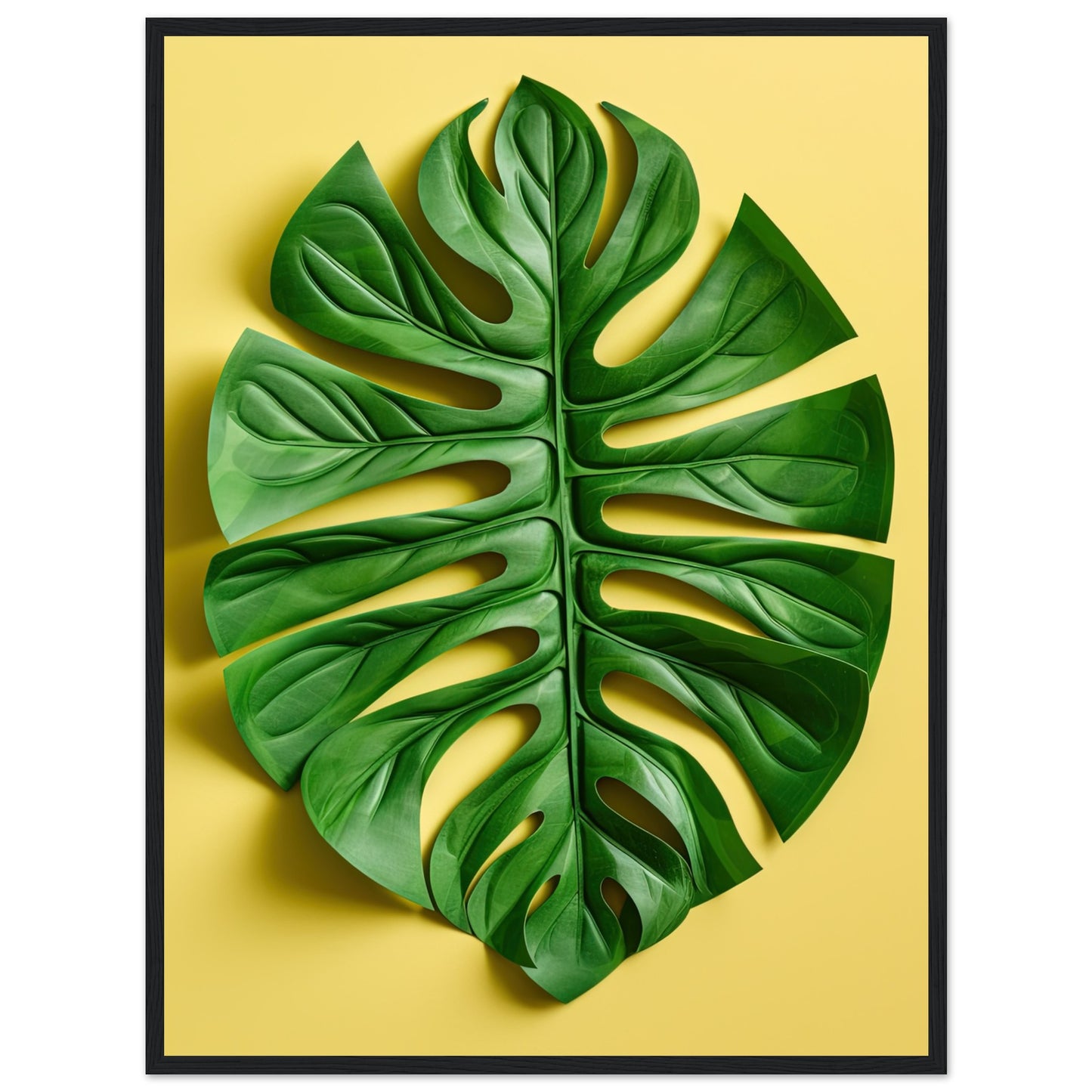 Matisse Inspired Swiss Cheese Leaf