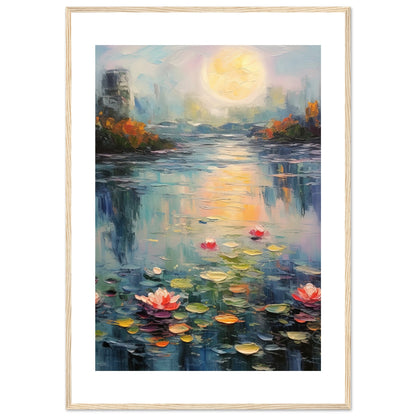 Tranquil Waters Inspired By Monet