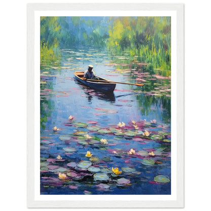 Boating Bliss Inspired By Monet