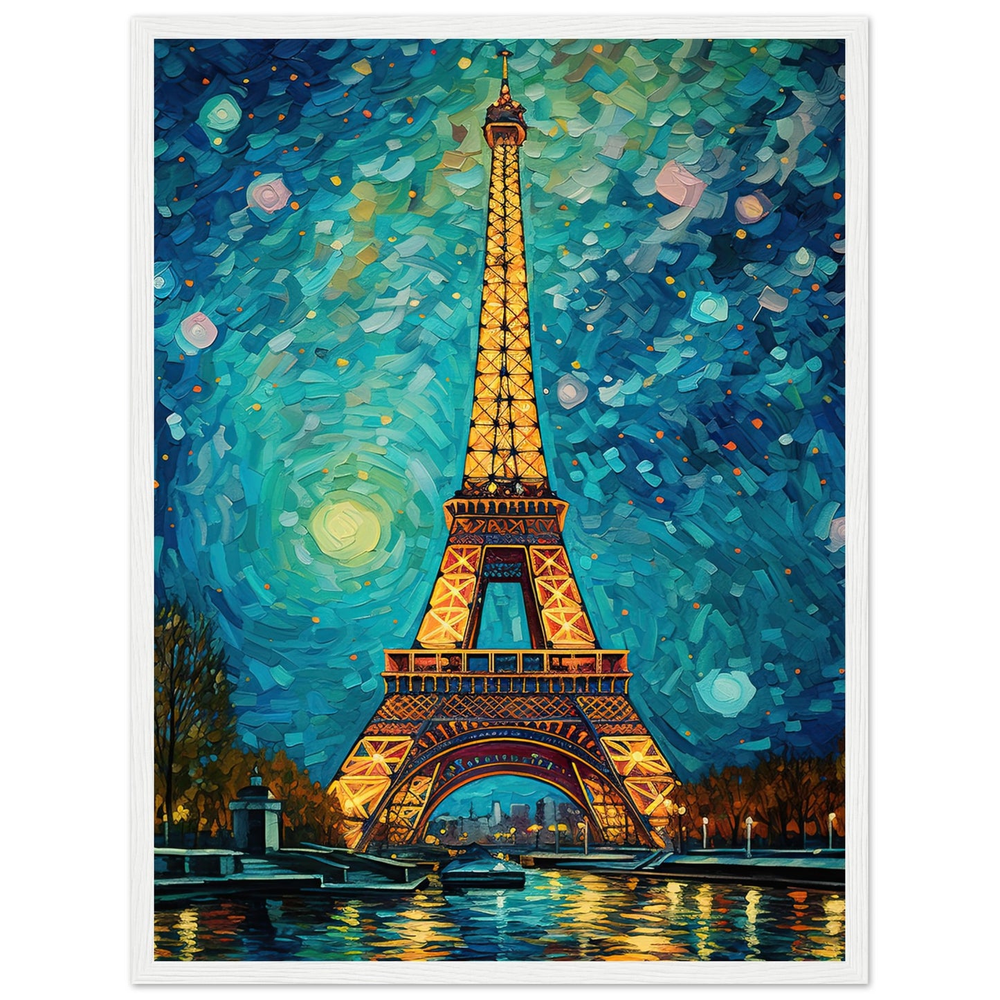 Starry Eiffel Tower