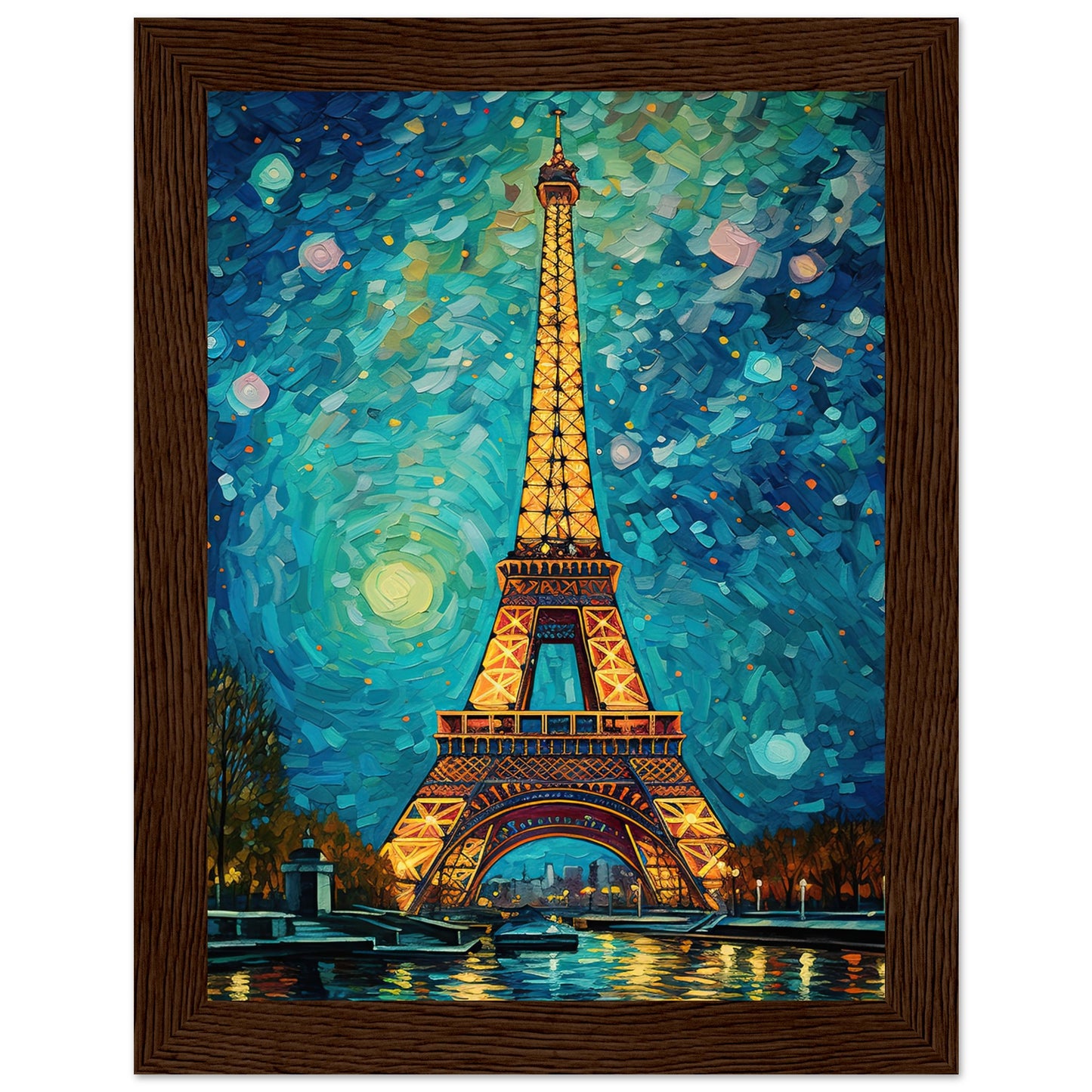 Starry Eiffel Tower