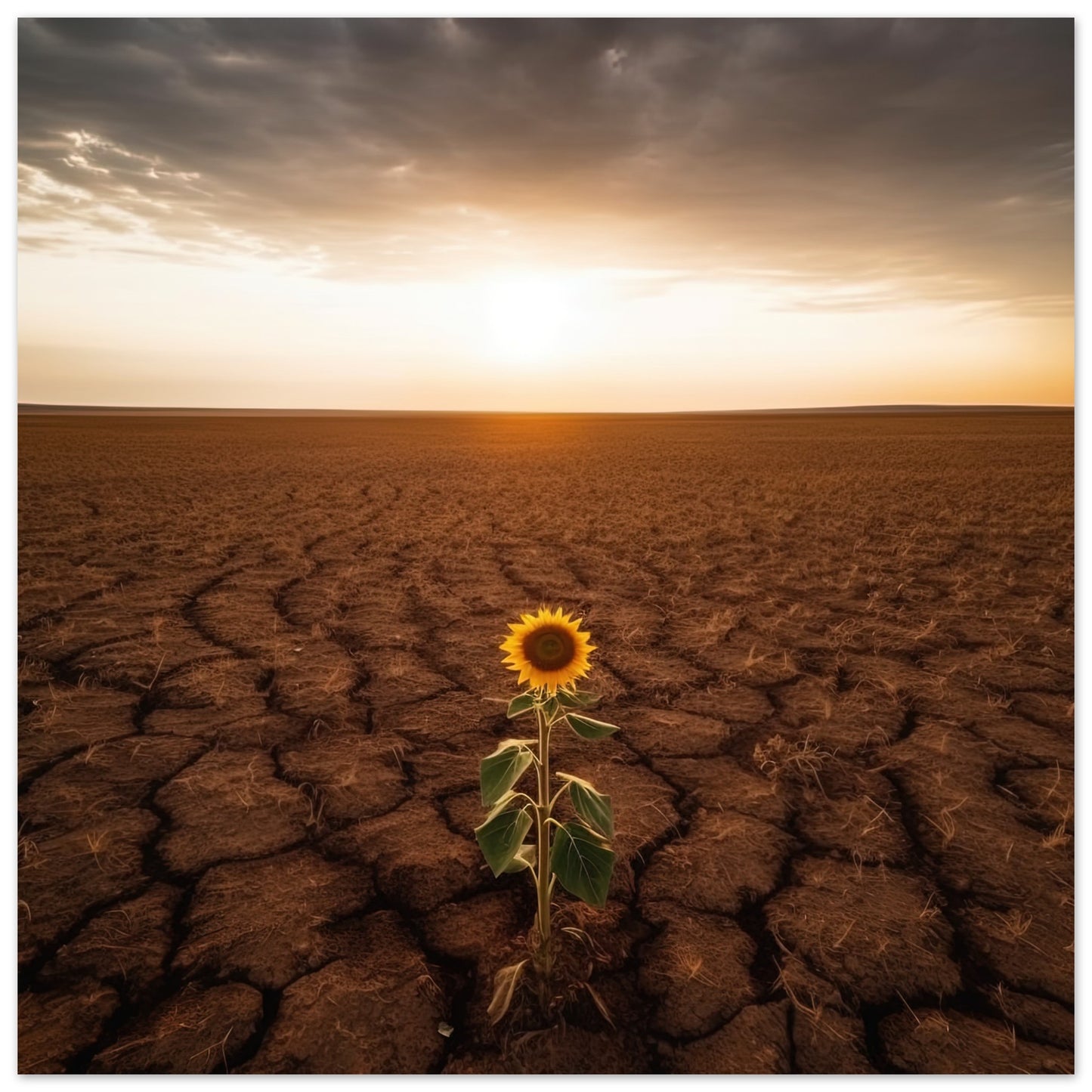 Lone Sunflower