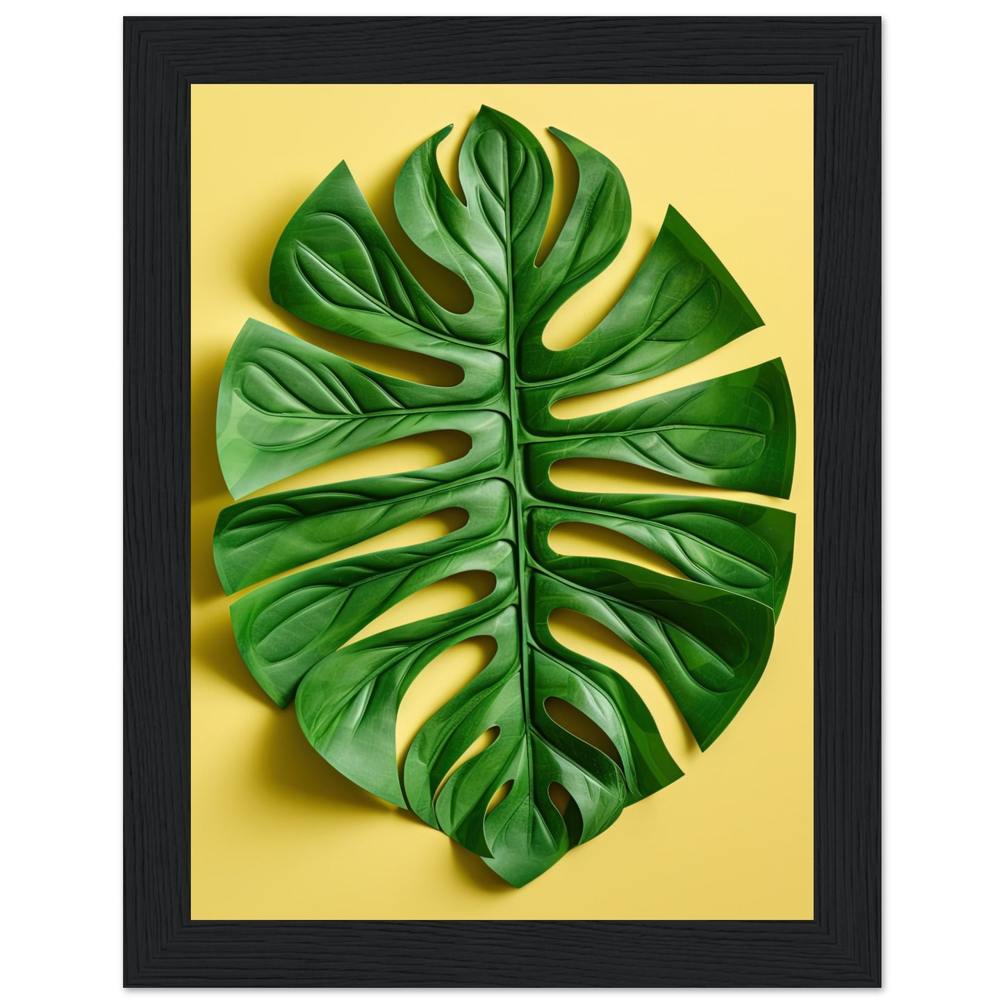 Matisse Inspired Swiss Cheese Leaf