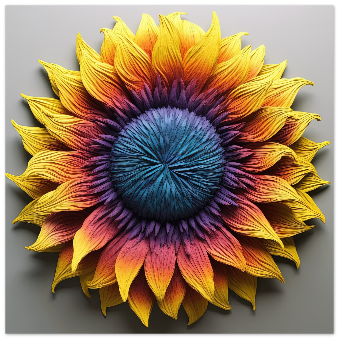 Rainbow Sunflower