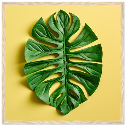 Matisse Inspired Swiss Cheese Leaf