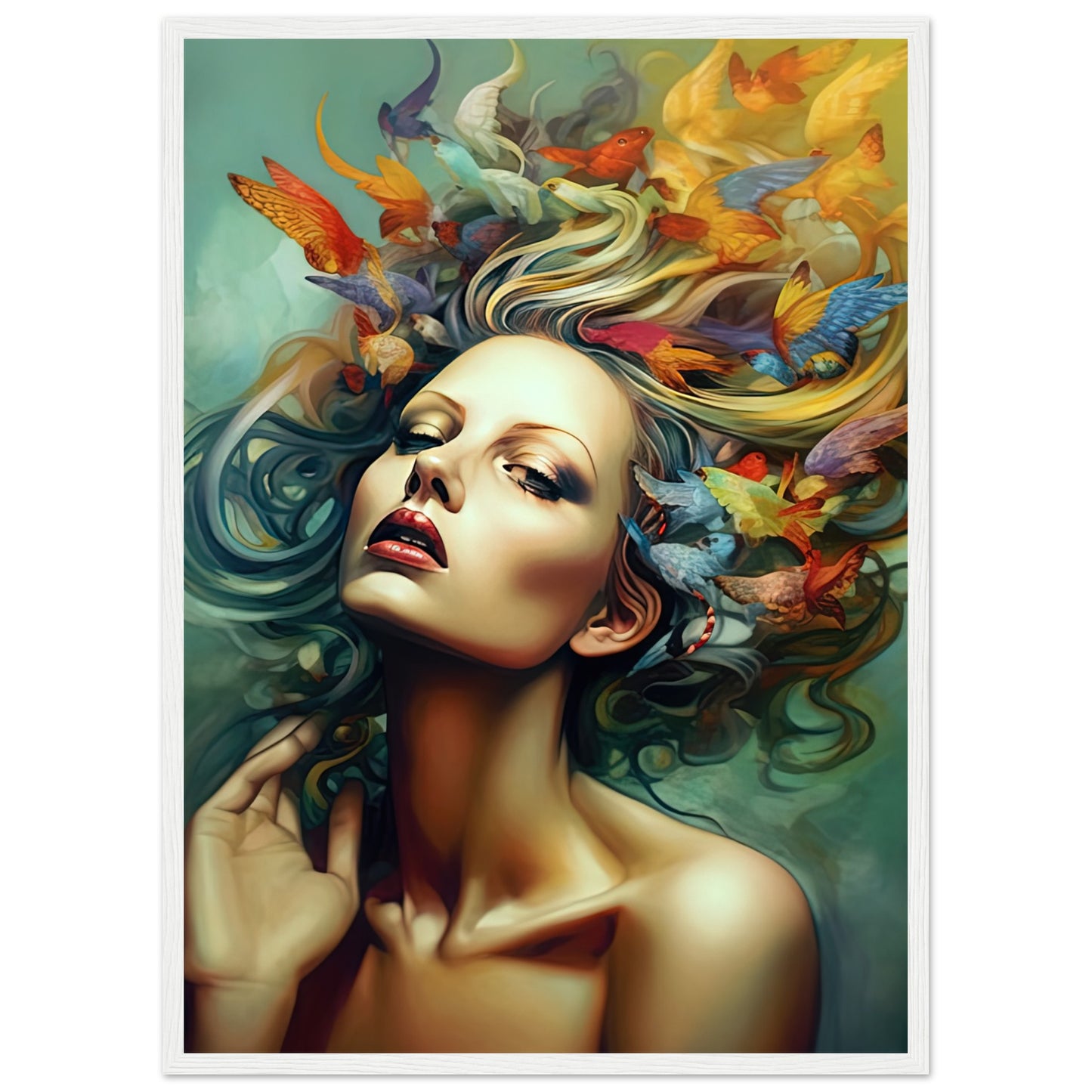 Medusa With Birds