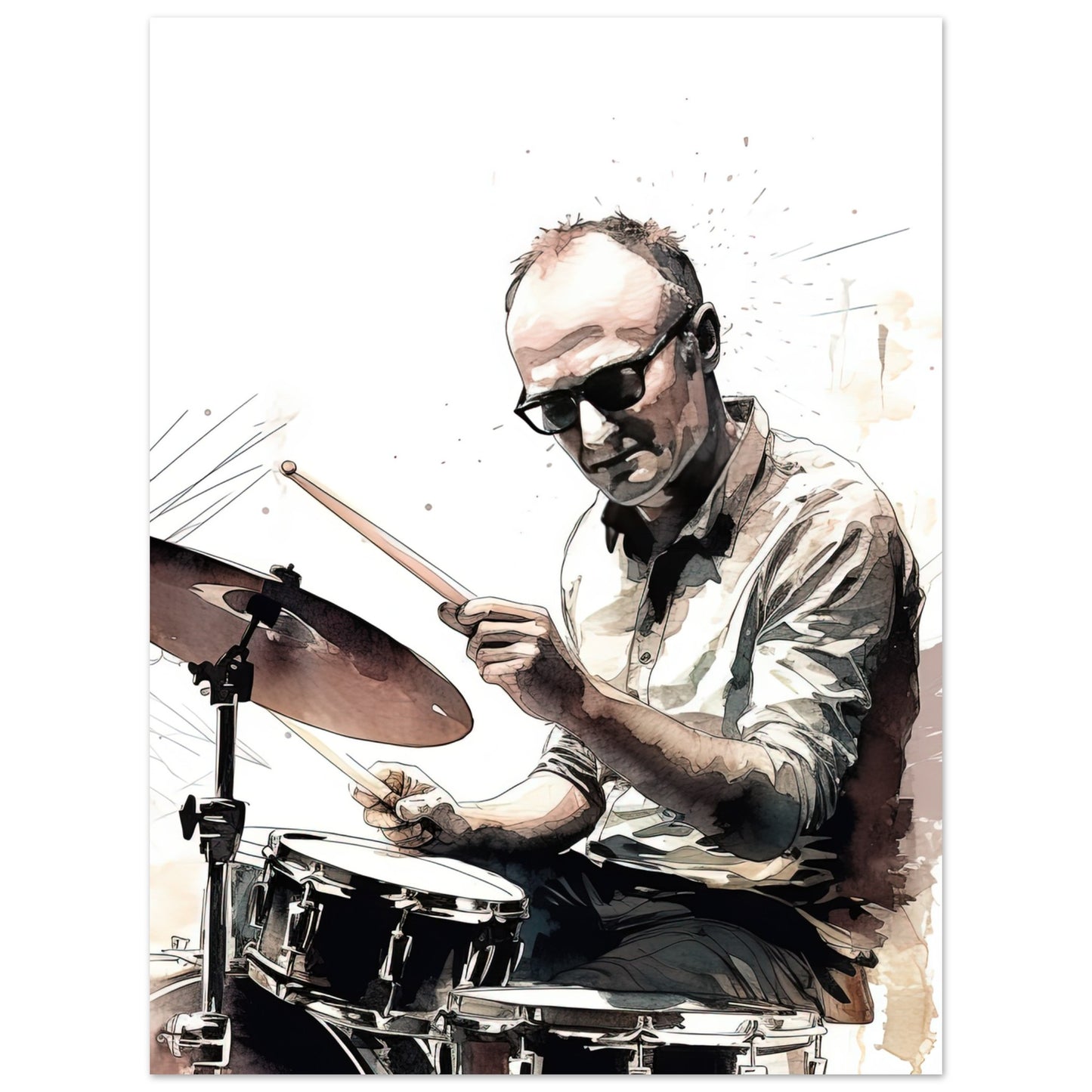 Phil Collins Drumming