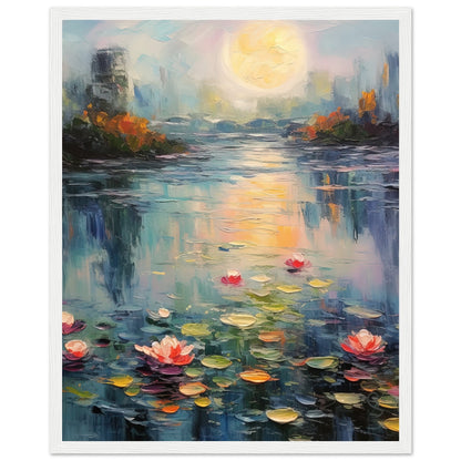 Tranquil Waters Inspired By Monet