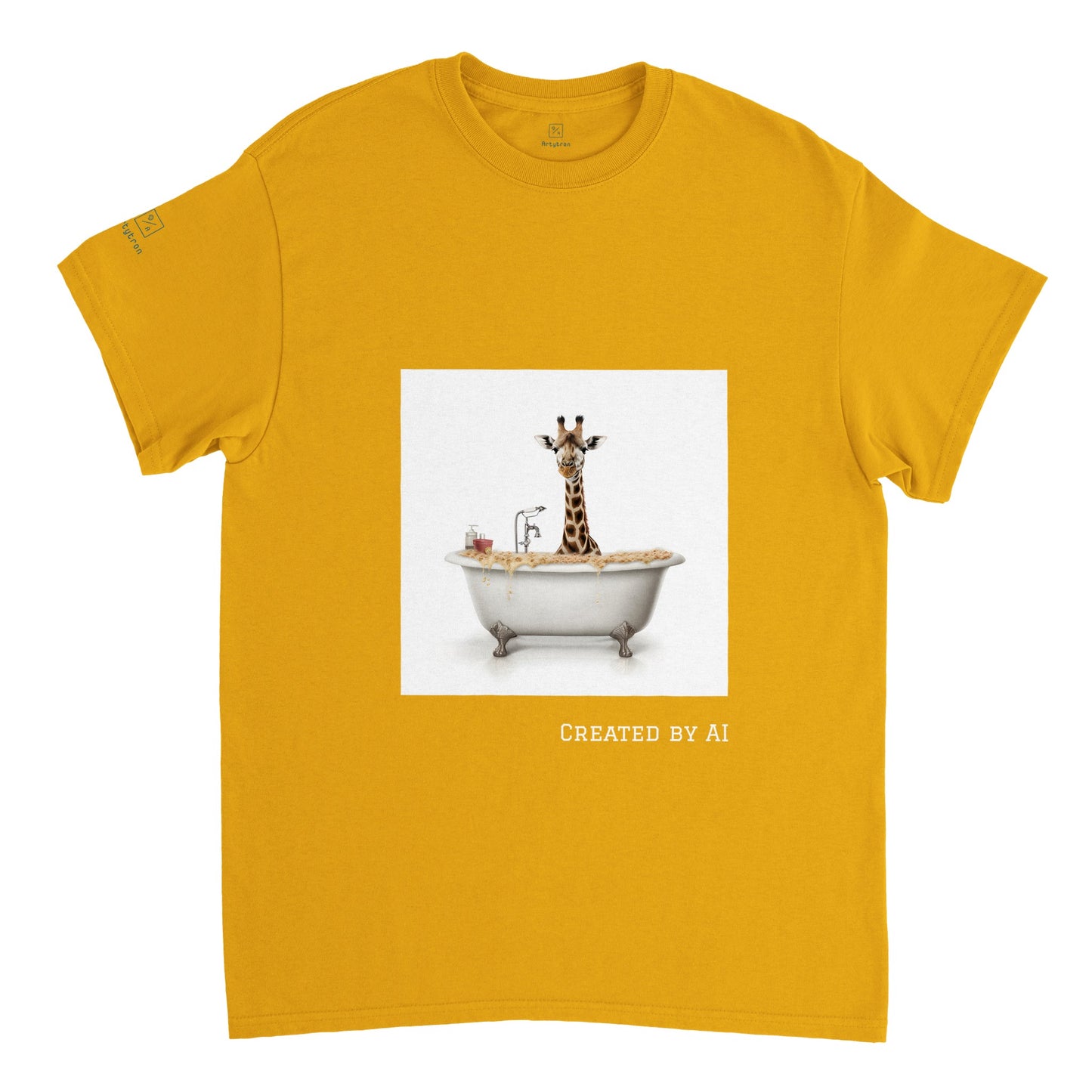 Giraffe Scrub - Unisex Crewneck T-shirt