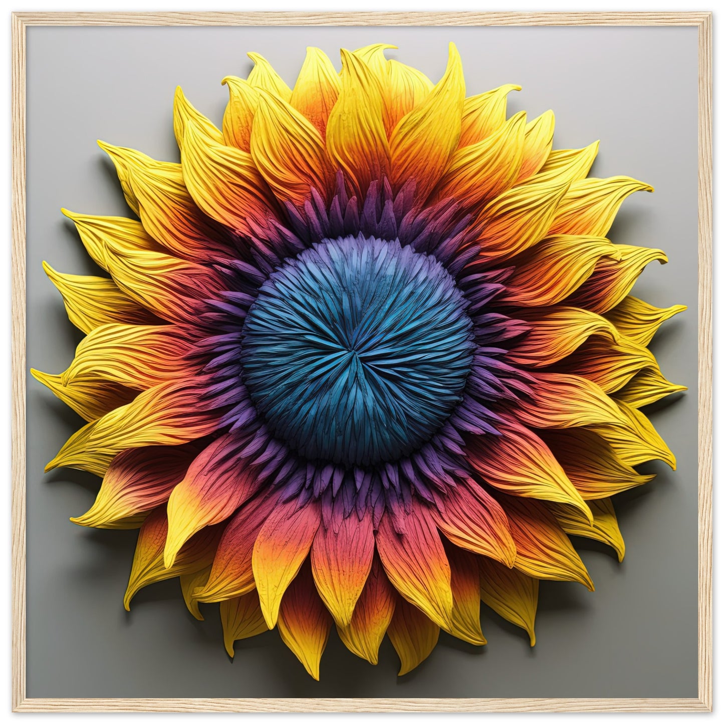 Rainbow Sunflower