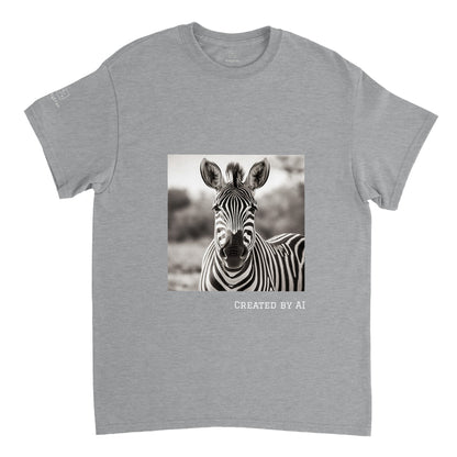 Zebra Love - Unisex Crewneck T-shirt