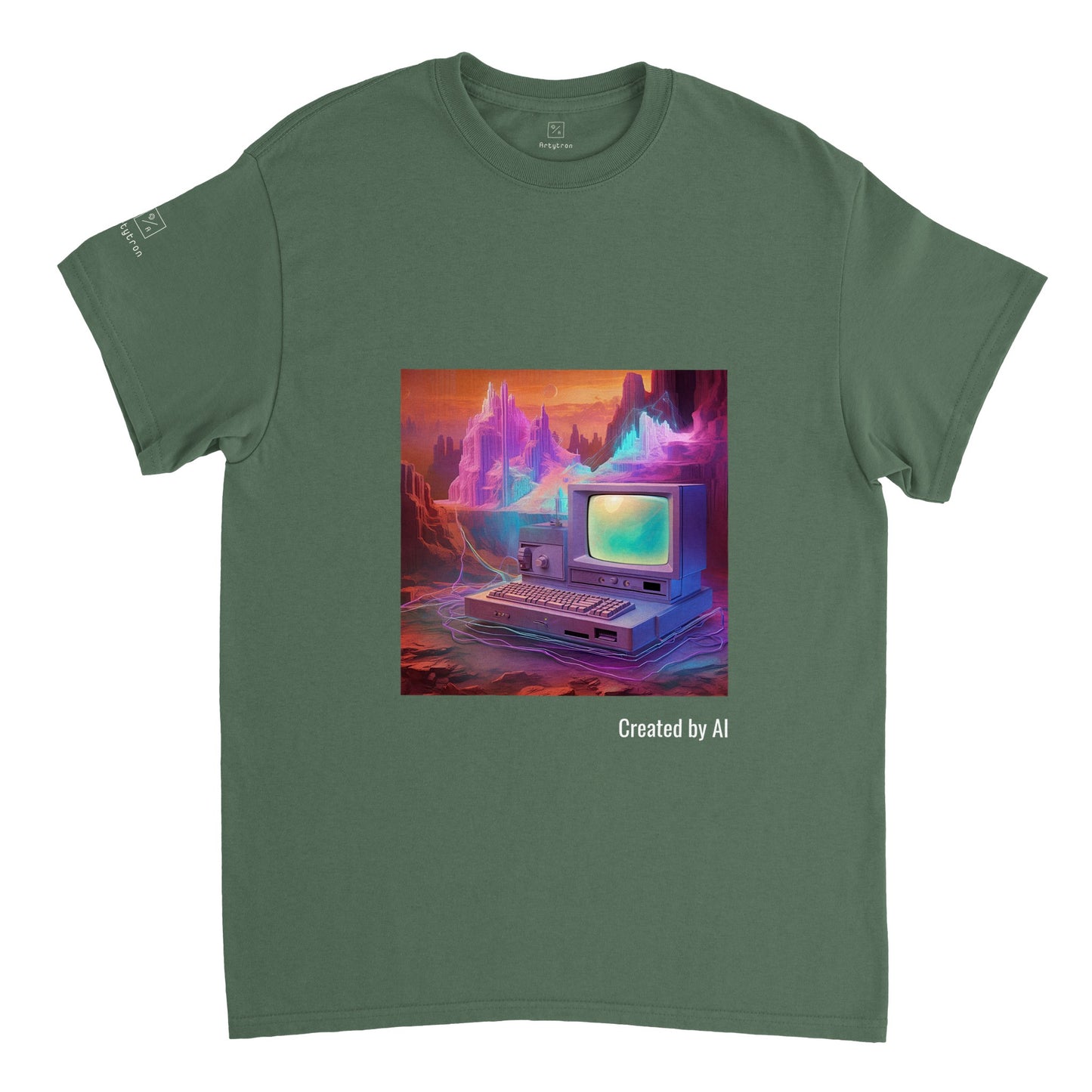 Phantasmal Retro Computer T-shirt