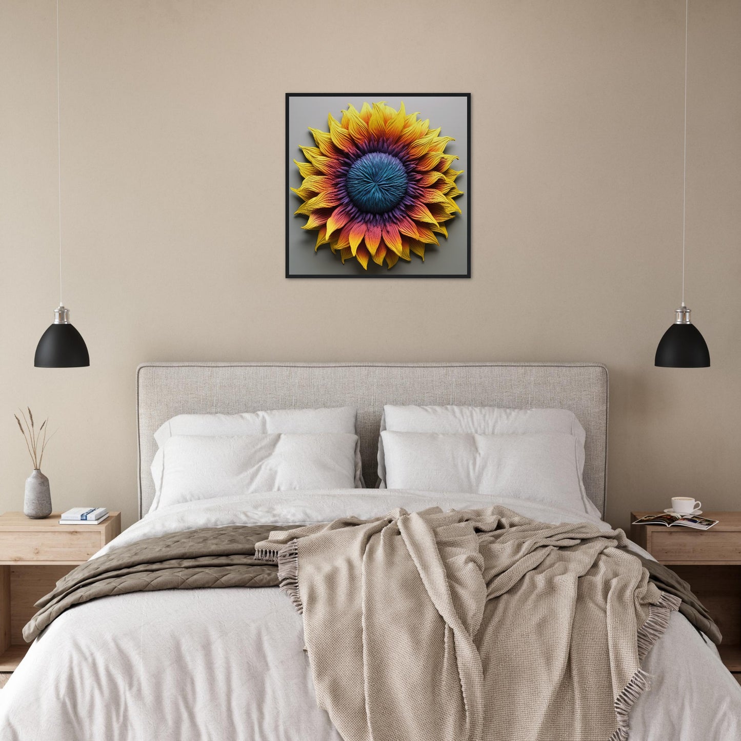 Rainbow Sunflower