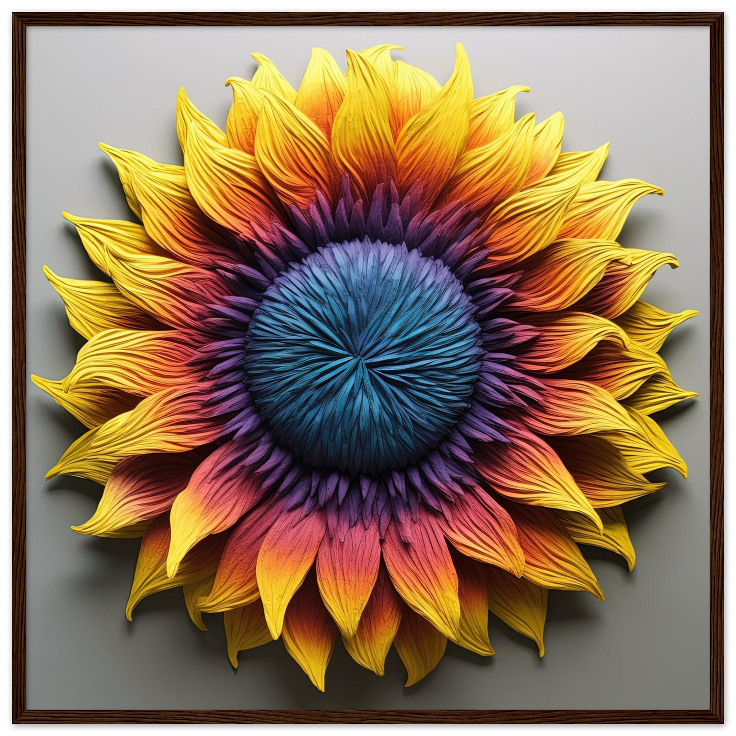 Rainbow Sunflower