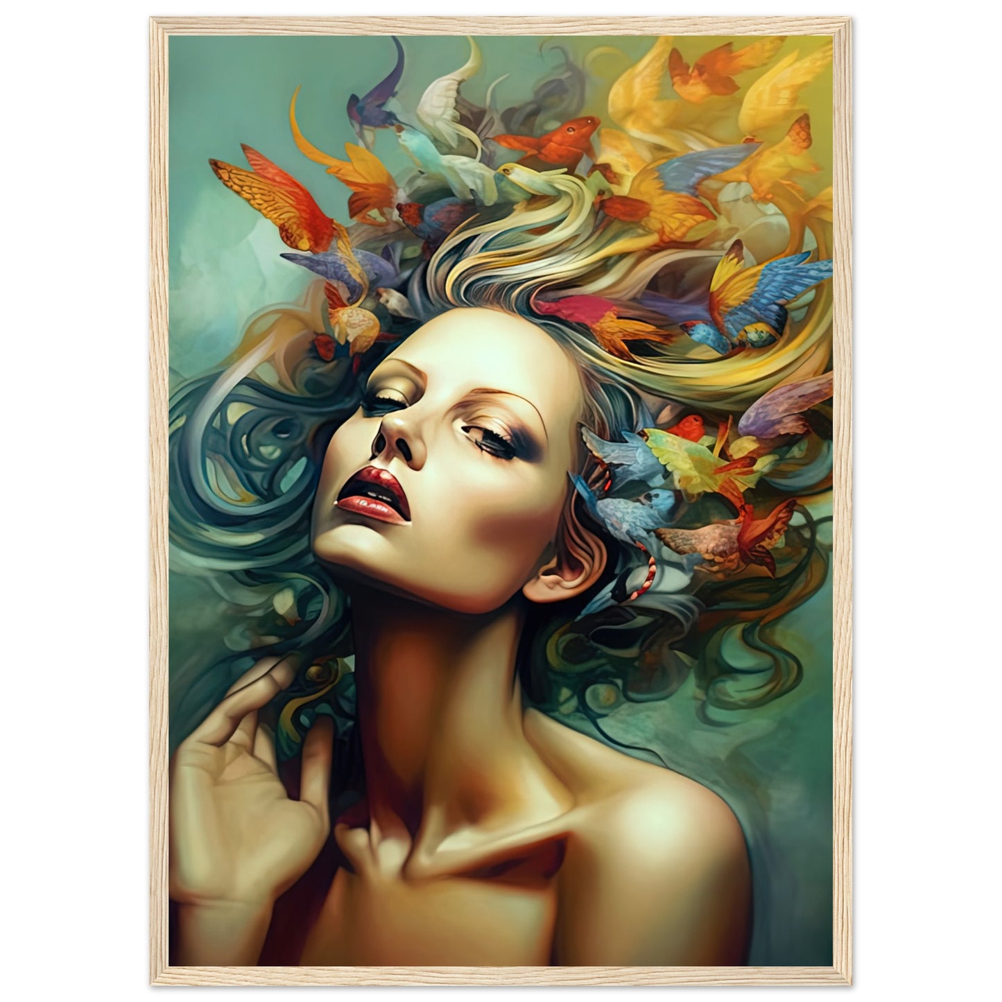 Medusa With Birds