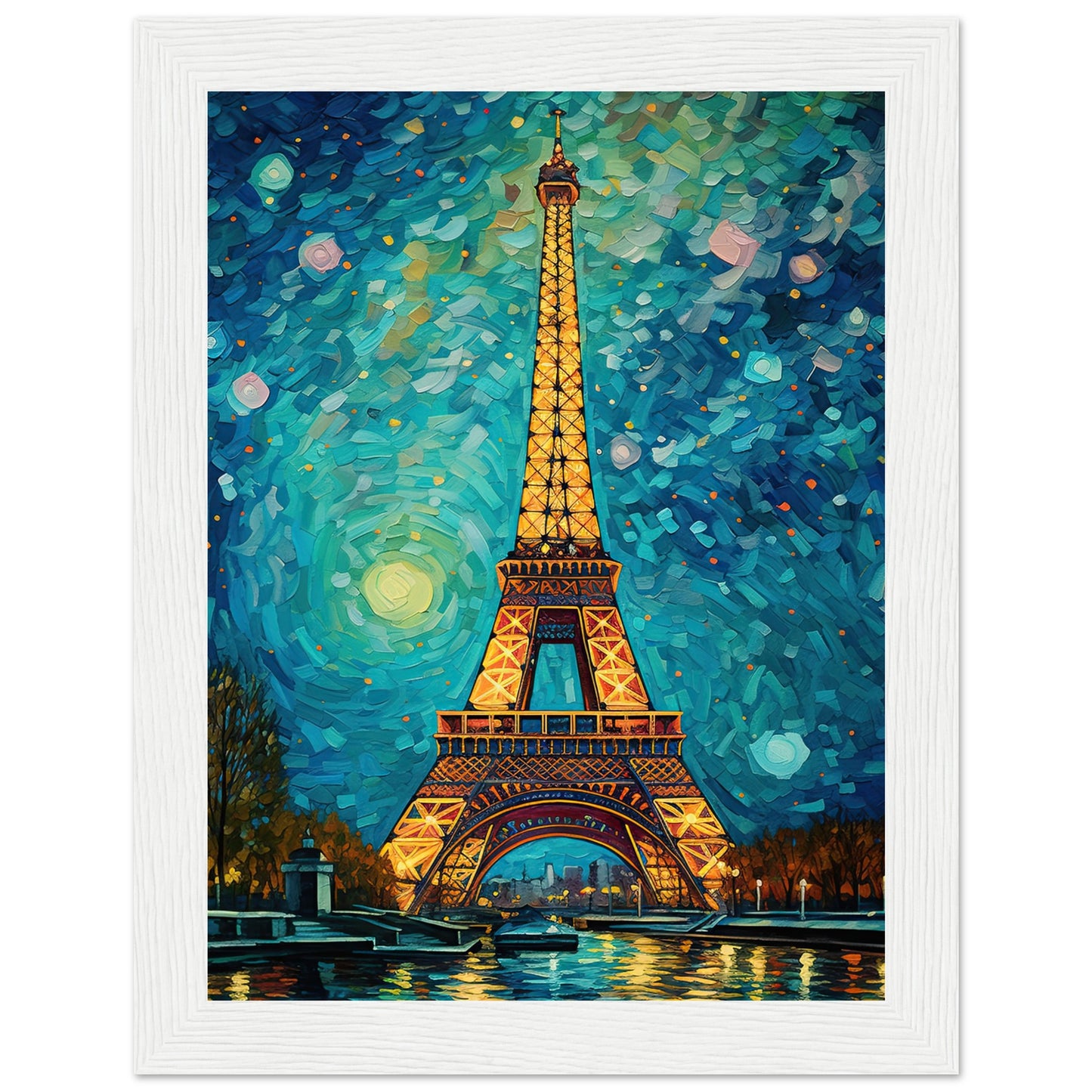 Starry Eiffel Tower