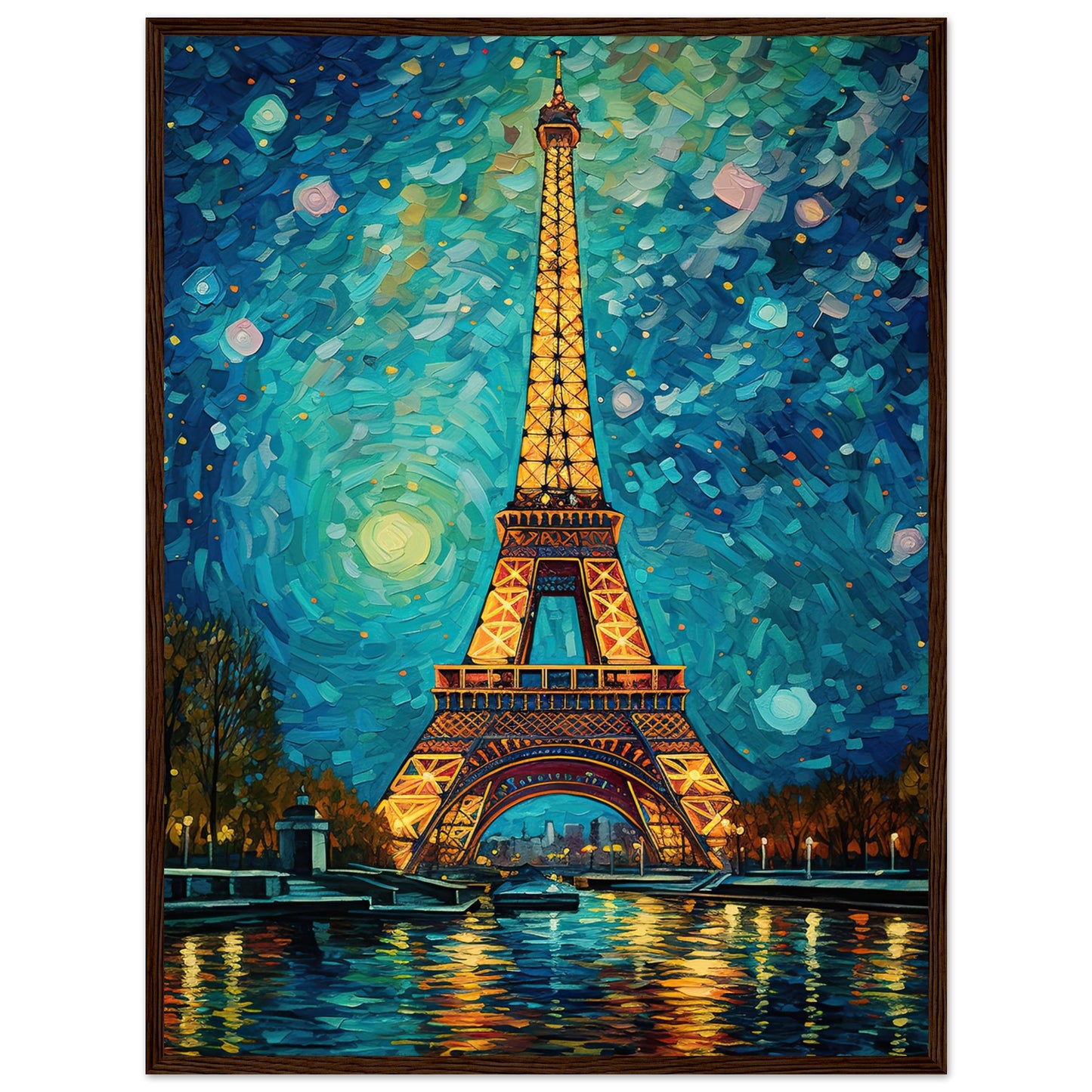 Starry Eiffel Tower