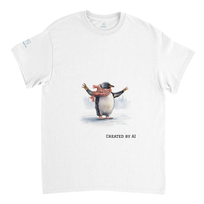 Penguin Glee -  Unisex Crewneck T-shirt