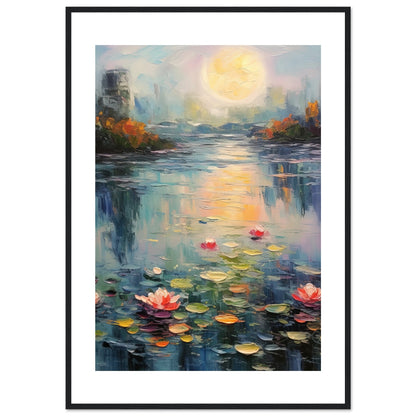 Tranquil Waters Inspired By Monet