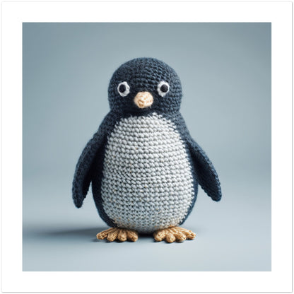 Knitted Penguin